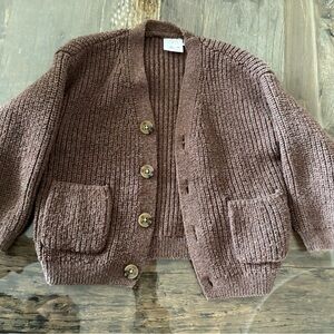 Zara Brown Kids Sweater